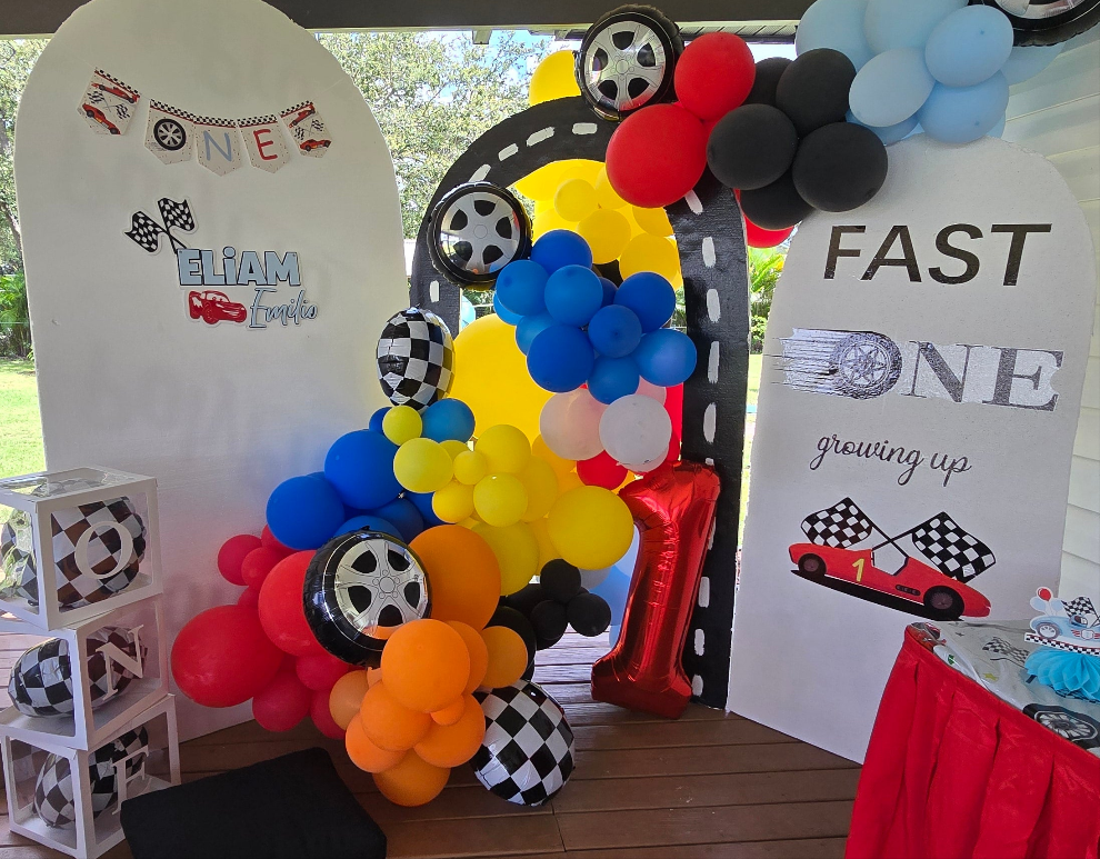 Custom Party Backdrop Sign