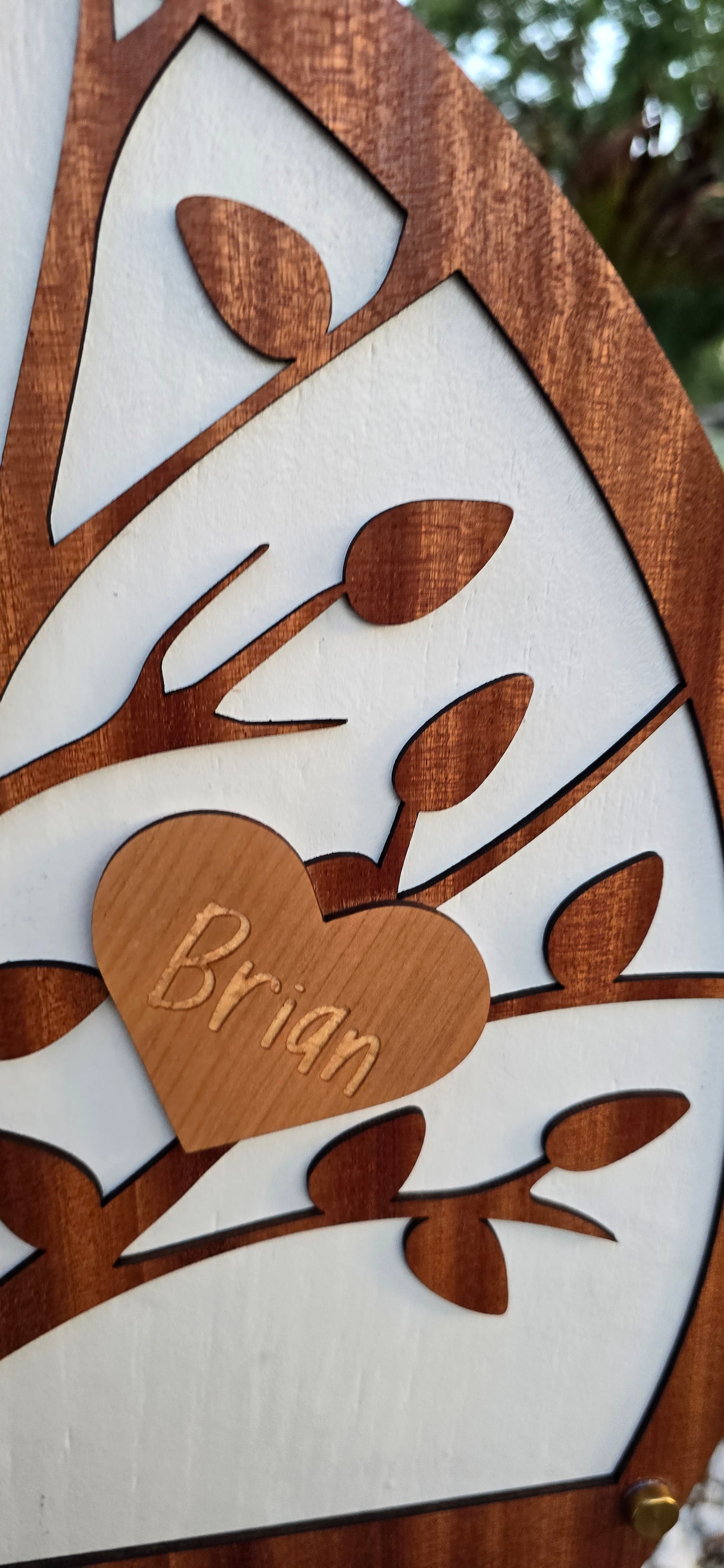 Wooden family tree sign, Personalized mothers day gift, grandma gift, tree of life, custom laser engraved, 3D laser cut sign, acrylic sign