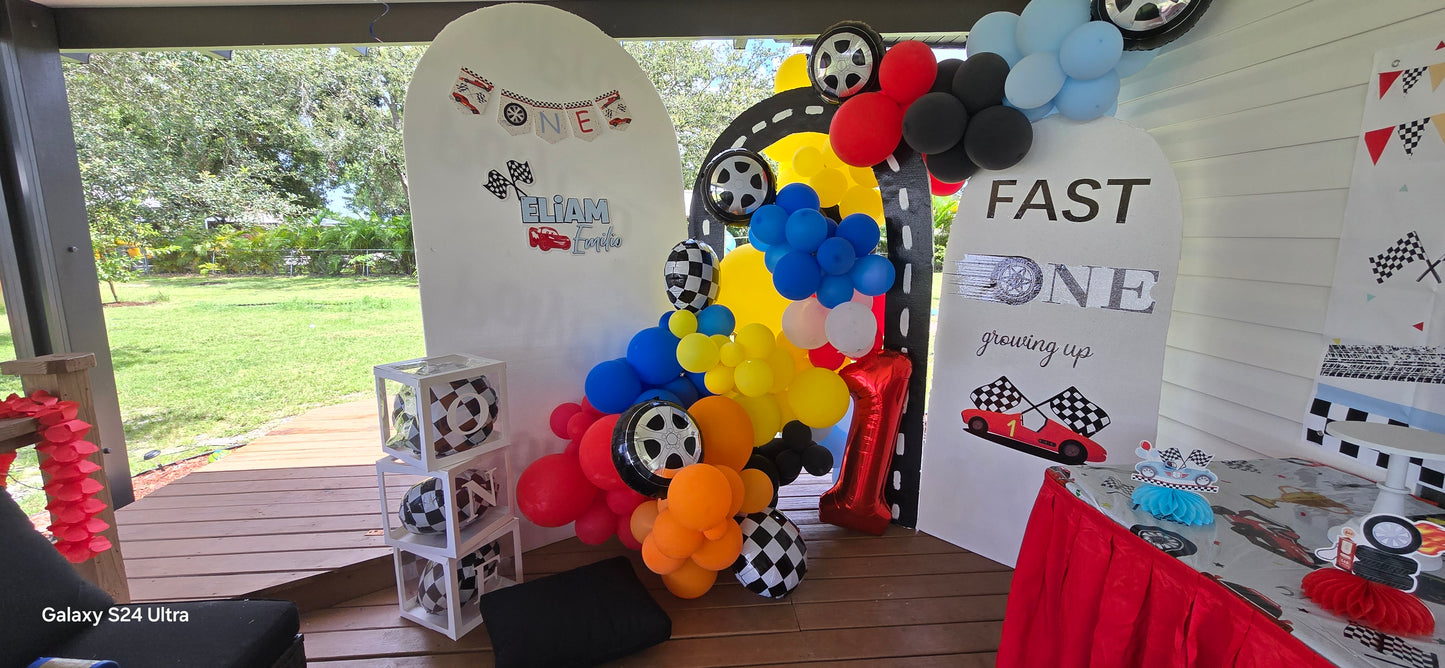 Custom Party Backdrop Sign